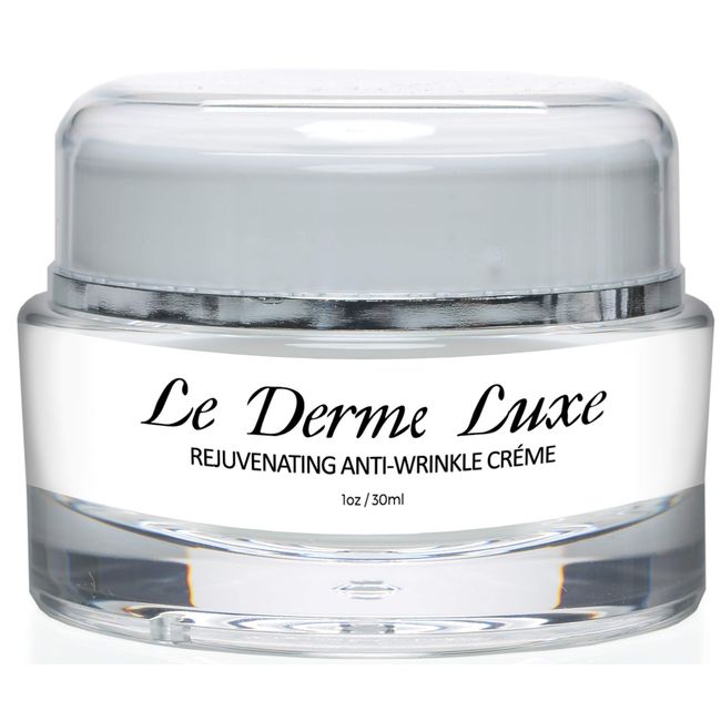 Le Derme Luxe Wrinkle Cream- Diminish Wrinkles and Lines, Hydrate Skin, Anti-aging Skincare- Daily Moisturizer