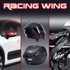 3D Stickers Racing Wings, Red Metal