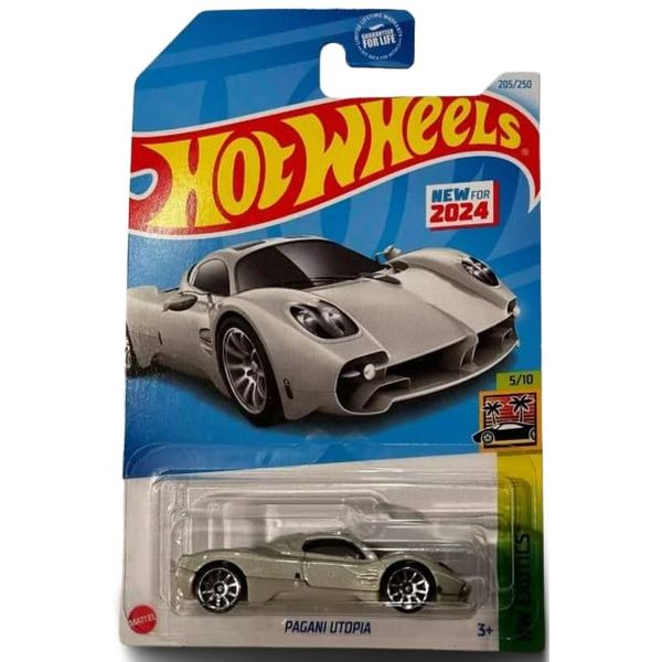 Hot Wheels Pagani Utopia (Silver), HW Exotics 5/10