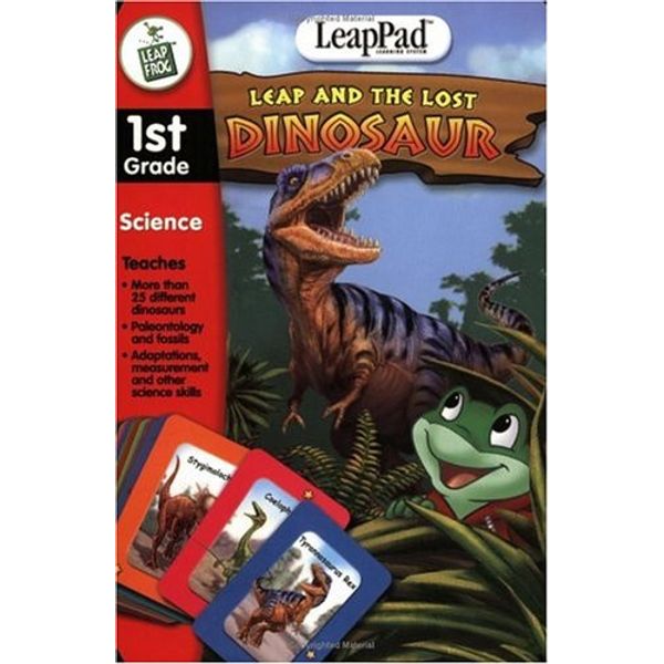 LeapFrog LeapPad Educational Book: Leap and the Lost Dinosaur with Interactive Cards