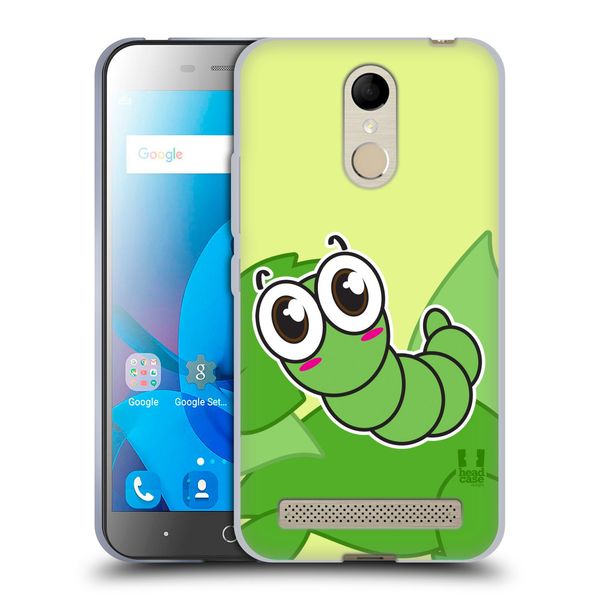 Head Case Designs Caterpillar Eye Bugs Soft Gel Case for ZTE Blade A602