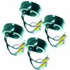 BNC+Power+RCA 4 x 45Ft CCTV Video Audio Cameras Cable 
