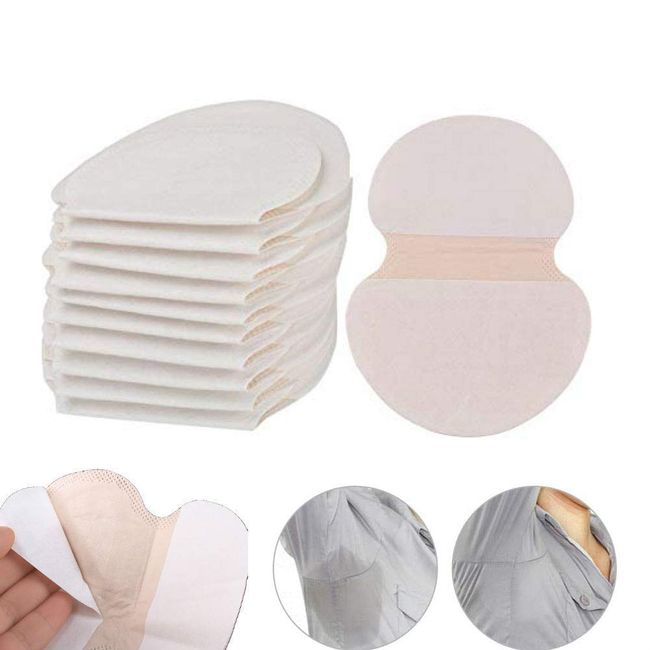 100pcs Anti Perspirant Pads Disposable Antiperspirant Patches For Armpits Anti Hyperhidrosis For Men Women Summer Armpit Protector Patch Traces of Sweat Underarms