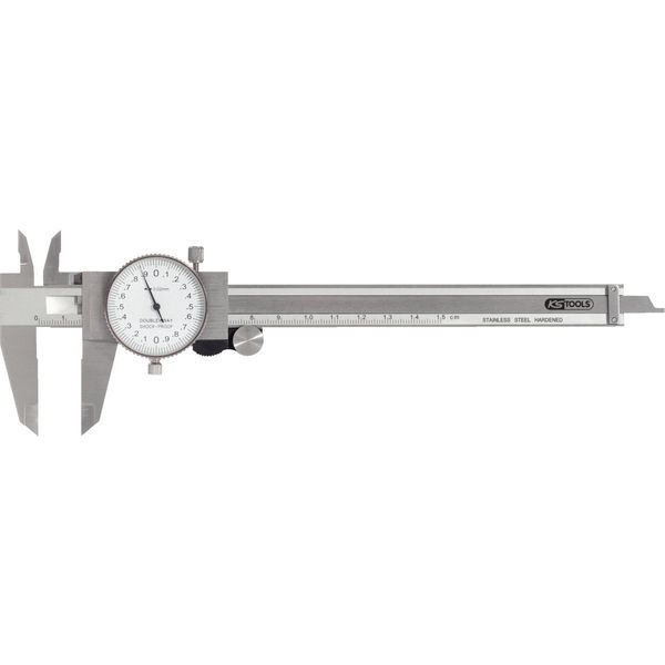 KS Tools 300.0547 Watch Vernier Caliper, Measuring Accuracy +/-0.02 mm