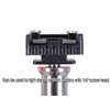 Flash Hot Shoe Mount Adapter 1/4” Thread for Studio Light Stand Tripod Holder
