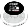 It Security Cyber Security Analyst Cyber Crime Security Job PopSockets PopGrip for MagSafe