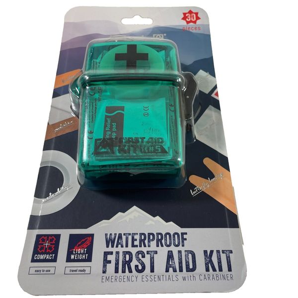 NEW Avalanche Waterproof First Aid Kit 30-Pcs Emergency Essentials New Sealed