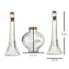 CHENGXINWENHUA Unity Sand Ceremony Set handmade Decorative Jars