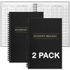 2 Pack Expense Tracker Ledger for Budgeting & Small Business Bookkeeping