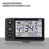 Electric Bicycle LCD Display Meter 36V‑48V Ebike Controller Waterproof LCD Display Panel Brushless Controller Kit for Electric Bicycle Scooter Modification(Colourful)