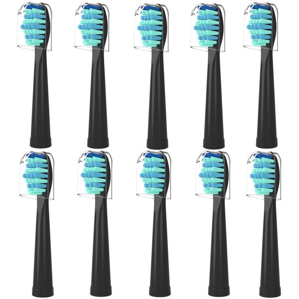 Toothbrush Heads for FairyWill, Replacement Brush Heads for Fairy Will, Electric Toothbrush Replacement Heads for Fairywill FW-507/508/551/515/917/959, FW-D1/D3/D7/D8