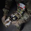 EVERLIT Emergency Trauma Kit, CAT GEN-7 Tourniquet 36" Splint, Military Combat Tactical IFAK for First Aid Response, Critical Wounds, Severe Bleeding Control (Black)