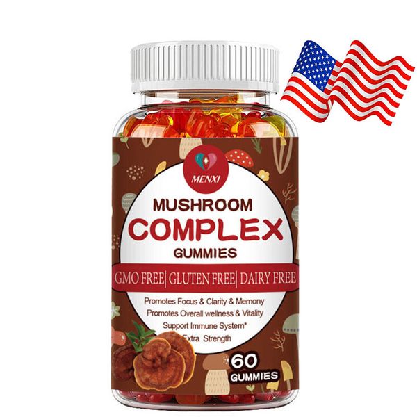 Lions Mane Mushroom Extract Gummies Nootropic Brain Booster | Focus | Memory US