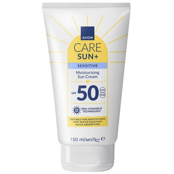 2 x Care Sun+ Moisturising Sun Cream SPF 50-150ml