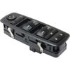 for Dodge Charger Window Switch 2013 2014 Driver Side | Front | w/Auto Up-Down Black | 68139805AD