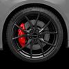 Netagon Car Brake Caliper Quick Drying High Performance Temperature Rating 220 C Paint Kit Set (Red)