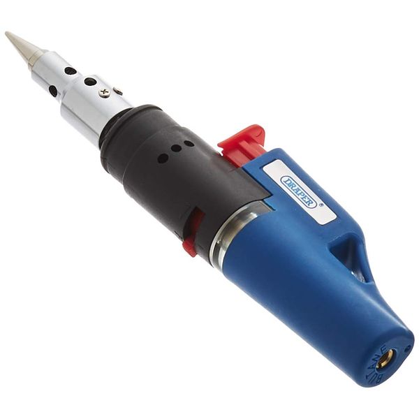 Draper Butane Powered Soldering Iron | Gas Soldering Iron Kit | Variable Flame Control Soldering Gun | 78774