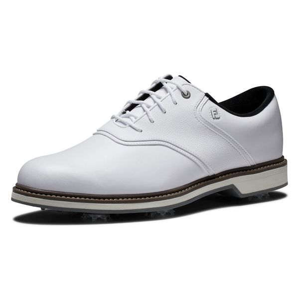 FootJoy Men's FJ Originals Golf Shoe, White/White, 9.5 Wide