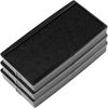 E/30 Replacement Pad Compatible for COLOP Printer 30 - Water Based, Non-Toxic - Pack of 3 - Black