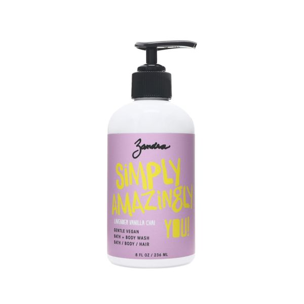 ZANDRA Lavender Vanilla Chai Body Wash, 8 OZ