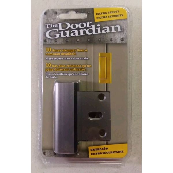 The Door Guardian Childproof Security Lock Satin Nickel