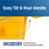 26 Quart Commercial Mop Bucket with Side-Press Wringer Polypropylene Durable