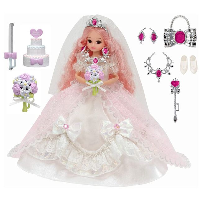 Licca-chan Doll Yumemiru Princess Royal Wedding Licca-chan