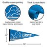 Detroit Lions Pennant Banner Flag