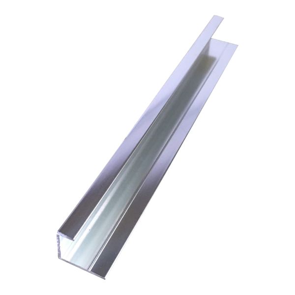 DBS Aluminium End Cap Trim for Shower Wall Panels Bathroom Cladding 10mm 2.4m