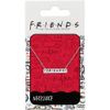 Friend Silver Plated Necklace Logo Official Merchandise