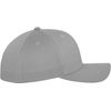 Flexfit Mens Wooly Combed Baseball Cap, Silver, L-XL UK