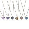 Valentines Heart Locket Necklace (6 per order)
