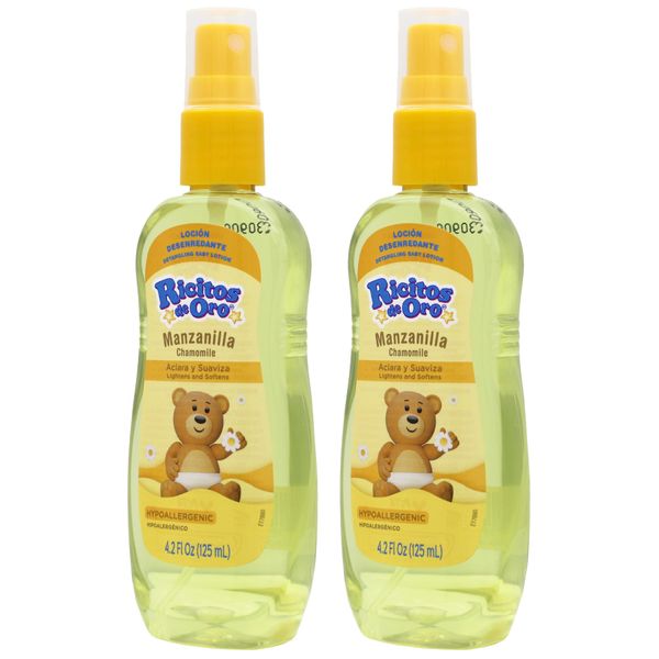 RICITOS DE ORO LOC. ACLARANTE 125 Ml, 2 PACK