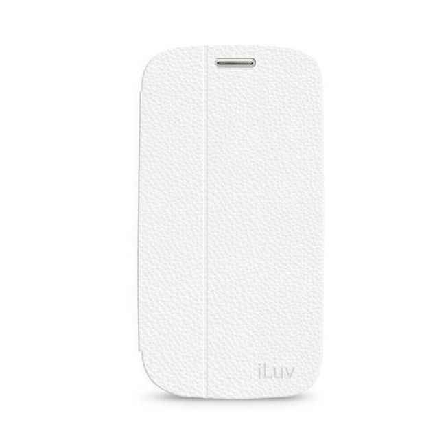 iLuv Bolster Cover and Stand with Multiple Viewing Angles for GALAXY S4 (White)
