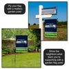 Seattle Seahawks Double Sided Garden Flag