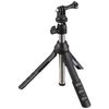 Elecom AC-SS2WBK GoPro HERO8 Selfie Stick, Black, Shorter Type