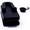 Educator Belt/Saddle/Purse Quick-Release Transmitter Holder for Educator Remote Dog Training Collars,Black