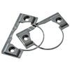 Full Overlay Blum 110 deg Soft-Close BLUMotion Clip Top Frameless Hinges, Pair