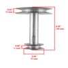 Pulley For John Deere LT160 Lawn Tractor PC9072 50 Power Train