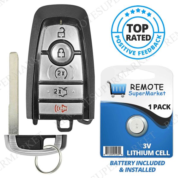 Replacement for 2018 2019 2020 Ford Explorer Smart Fob Remote Car Key Entry