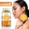 High Potency Vitamin C Gummies 2500mg - Immune System Support, Energy Boost