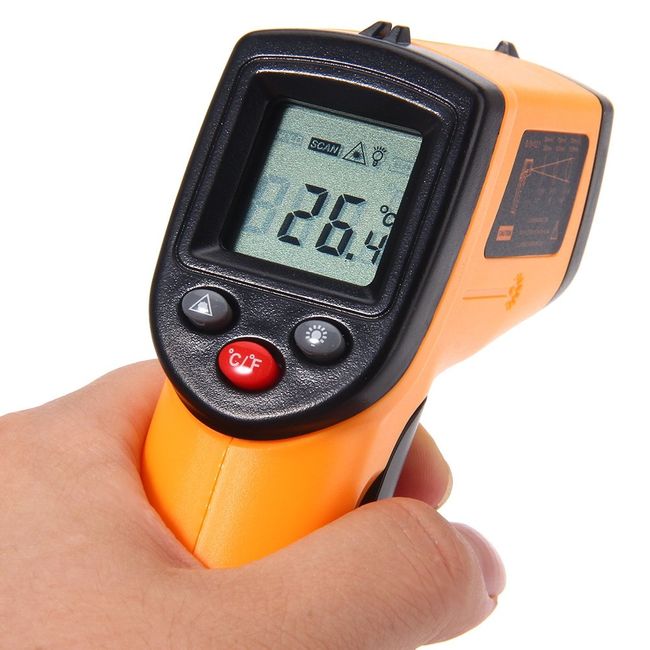 Hand Held Laser Thermometer