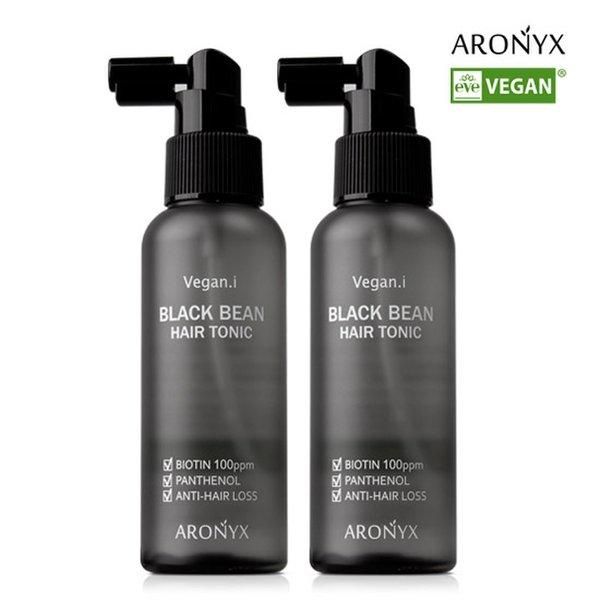 [Aronix] Vegan Eye Black Bean Hair Loss Tonic 100mlx2