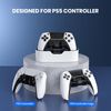 NEWDERY PS5 Controller Charging Station, Quick Charging Station for Playstation 5 Controller, Single Controller Charging Stand as Replacement for PS5 Controller and PS5 Pro Controller