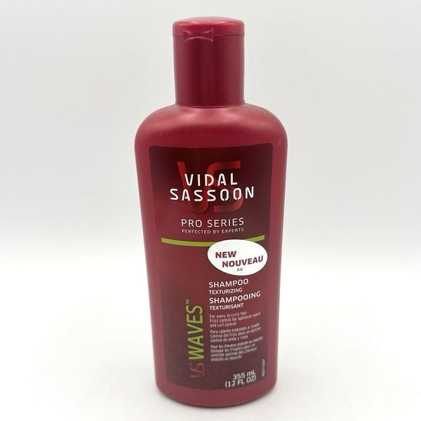 NEW Vidal Sasson Pro Series Waves Texturizing Shampoo 12 oz Discontinued