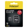 Intenso Micro SDXC 128GB Class 10 microSD Card incl. Adapter, Black