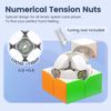 GAN 251 V2, 2x2 Speed Competition Gun Cube 51mm for Beginners (Stickerless)