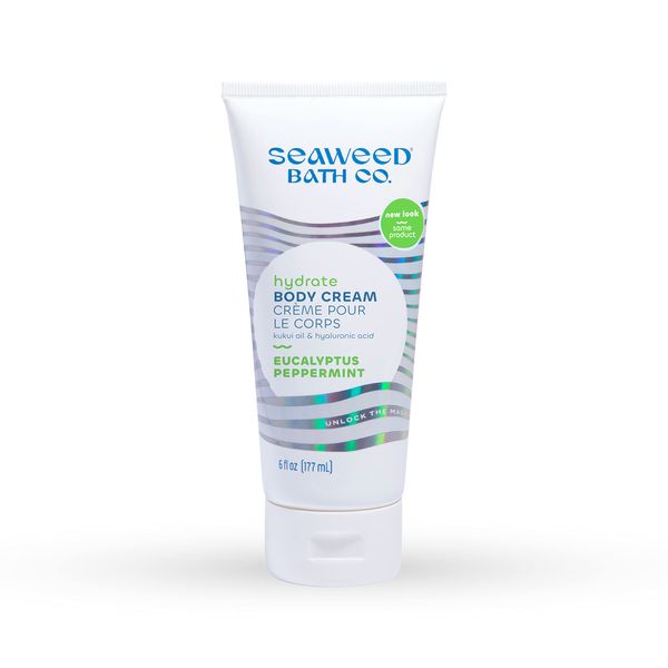 Seaweed Bath Co, Body Cream Eucalyptus Peppermint, 6 Fl Oz