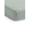 Jollein Fitted Sheet Cot Jersey 60x120cm - Ash Green
