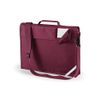 JUNIOR BOOK BAG SCHOOL BAG WITH STRAP - 5 COLOURS (BURGUNDY)